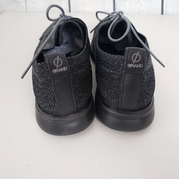 Cole Haan 2.Zerogrand Stitchlite Oxford Sneaker Dress Shoes Mens Size 9.5 Black